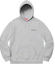 Buy Supreme 1-800连帽衫浅灰色