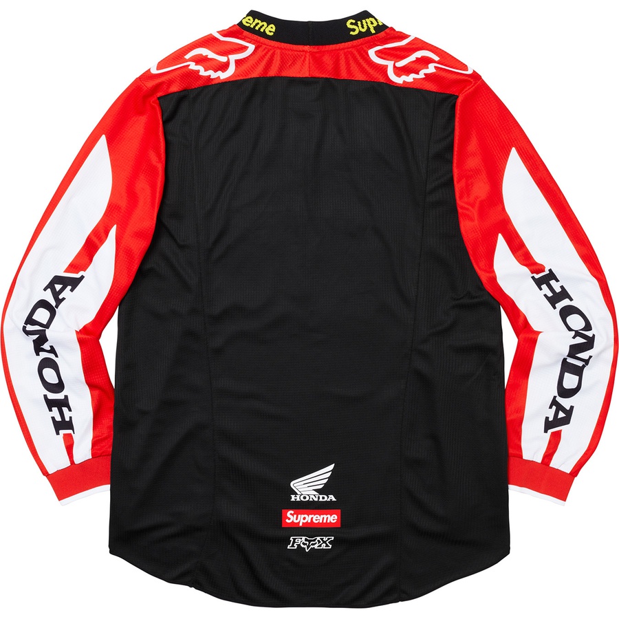 Supreme x Honda x Fox Racing Moto Jersey Top Red - Novelship