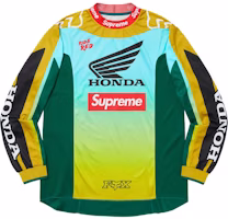 Supreme x Honda x Fox Racing Moto Jersey Top Moss Supreme x Honda x Fox Racing Moto Jersey Top Moss