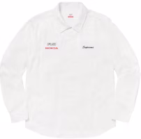 Kemeja Kerja Supreme x Honda x Fox Racing Putih Susu Buy Kemeja Kerja Supreme x Honda x Fox Racing Putih Susu