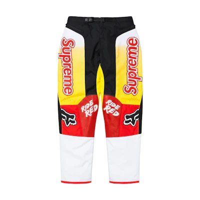 Supreme Honda Fox Racing Moto Pant Red