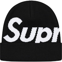 Supreme Big Logo Beanie (FW19) Black Supreme Big Logo Beanie (FW19) Black
