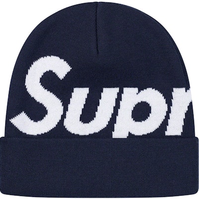 Supreme Topi Beanie Logo Besar (FW19) Biru Tua Buy Supreme Topi Beanie Logo Besar (FW19) Biru Tua