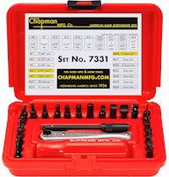 Supreme Chapman Screwdriver Set Red Supreme Chapman Screwdriver Set Red