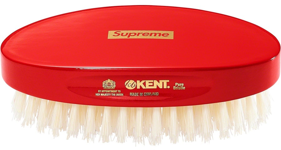 supreme-kent-military-hairbrush-red