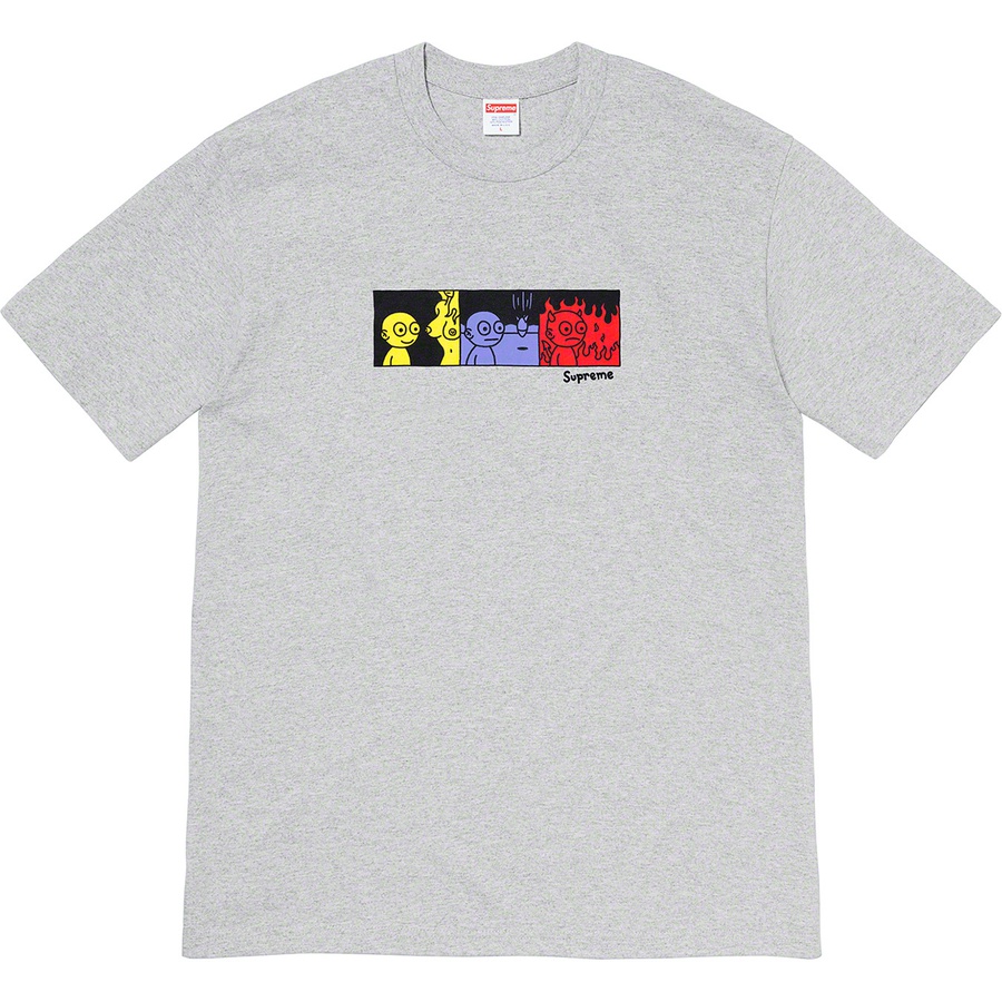 Supreme Life Tee Heather Grey