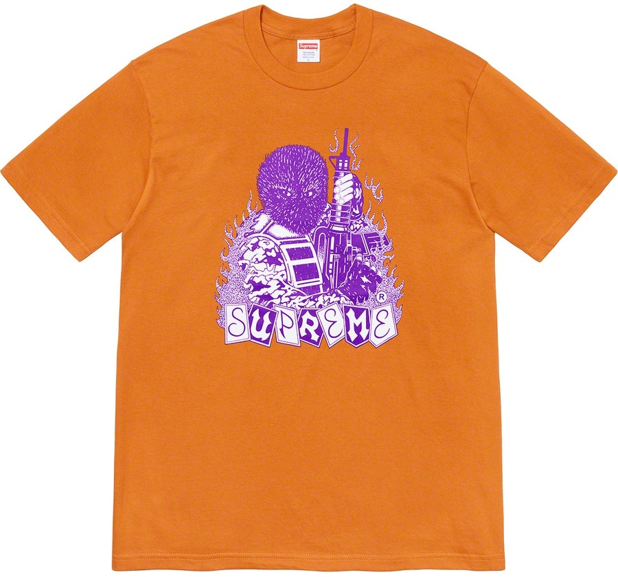supreme-mercenary-tee-burnt-orange