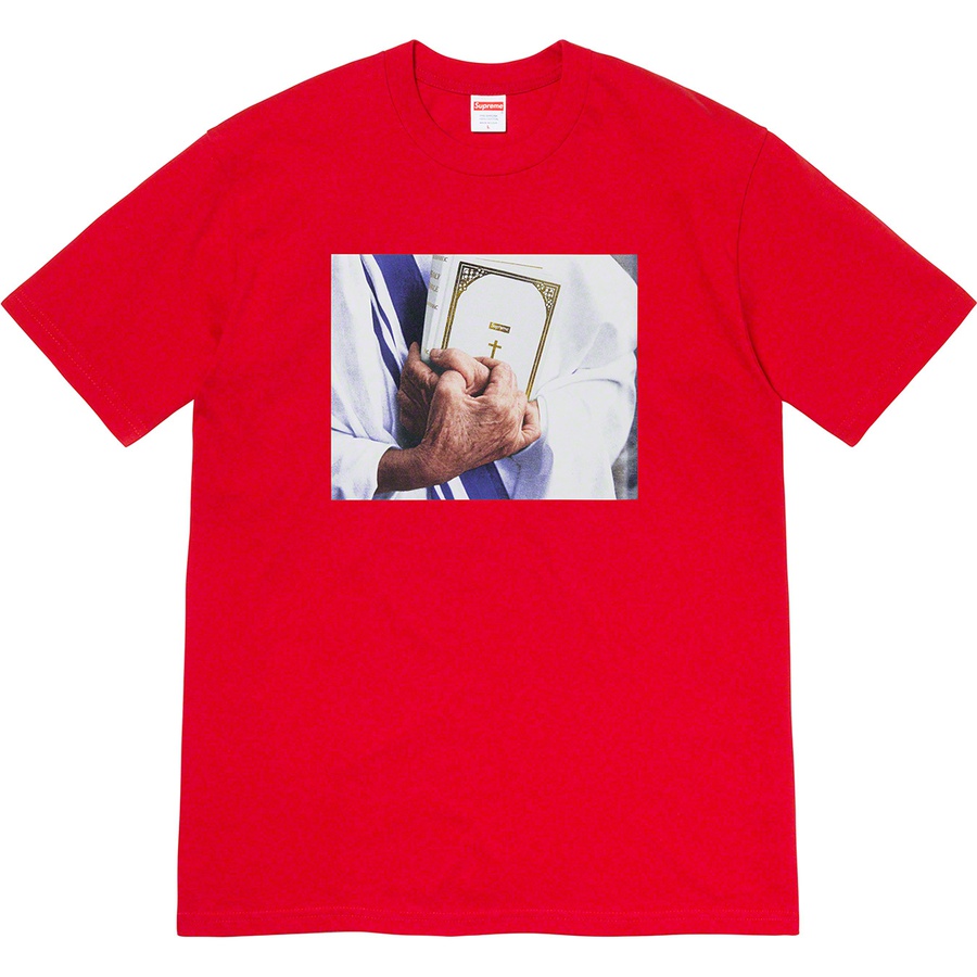 Supreme Bible Tee Red - Novelship