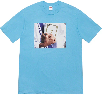 슈프림 성경 티셔츠 - 라이트 슬레이트
Buy 슈프림 성경 티셔츠 - 라이트 슬레이트