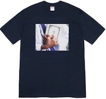 Supreme Bible Tee Navy