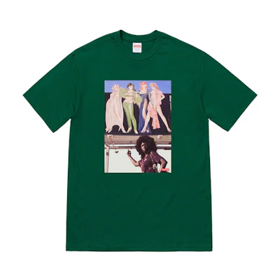 Supreme American Picture Tee Dark Green