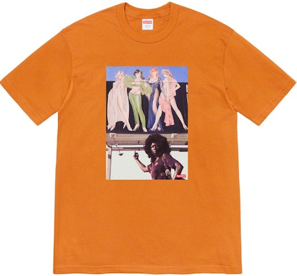 Supreme American Picture Tee Oren Terbakar Buy Supreme American Picture Tee Oren Terbakar