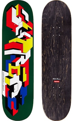 Supreme Delta Logo Skateboard Deck Dark Green Buy Supreme Delta Logo Skateboard Deck Dark Green