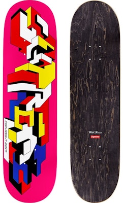 Supreme Delta Logo Skateboard Deck Magenta Buy Supreme Delta Logo Skateboard Deck Magenta