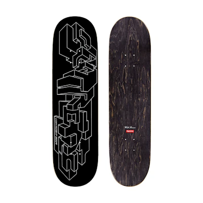 Supreme Delta Logo Deck Black