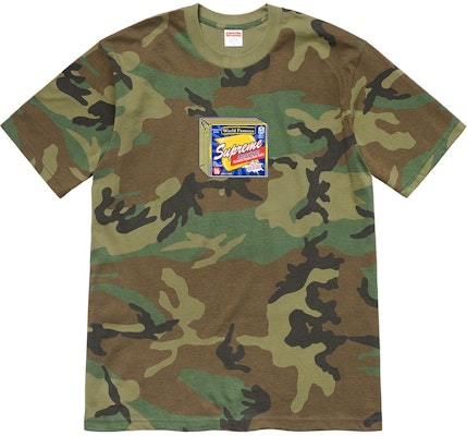 Supreme Camiseta Cheese Camo Woodland Buy Supreme Camiseta Cheese Camo Woodland