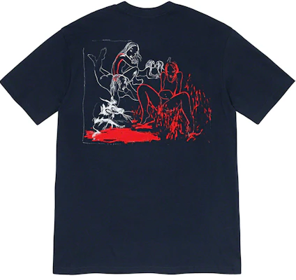 Supreme 女英雄海军蓝 T恤 Order Supreme 女英雄海军蓝 T恤