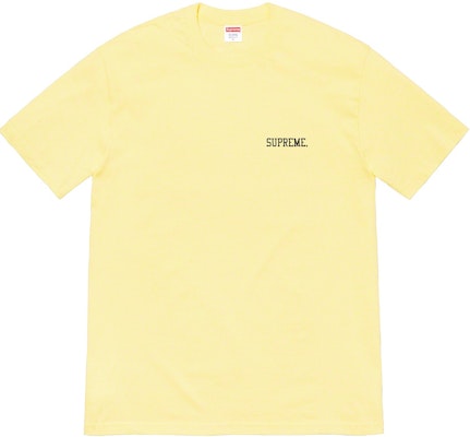 Supreme Kaos Wanita Heroines Kuning Pucat Buy Supreme Kaos Wanita Heroines Kuning Pucat