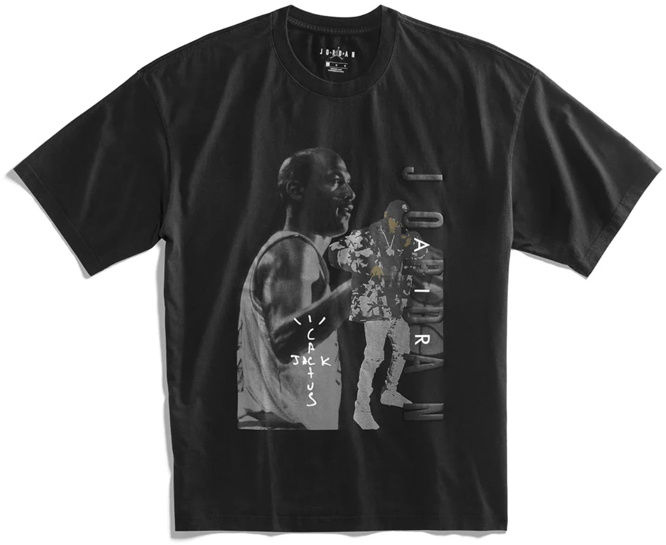 Travis Scott x Jordan Tee 'Black' - Novelship