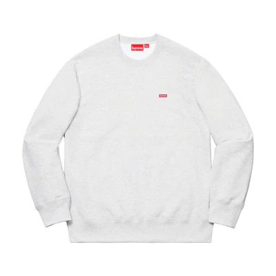 Supreme Small Box Crewneck Ash Grey