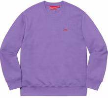 Supreme Small Box Crewneck Light Violet Supreme Small Box Crewneck Light Violet