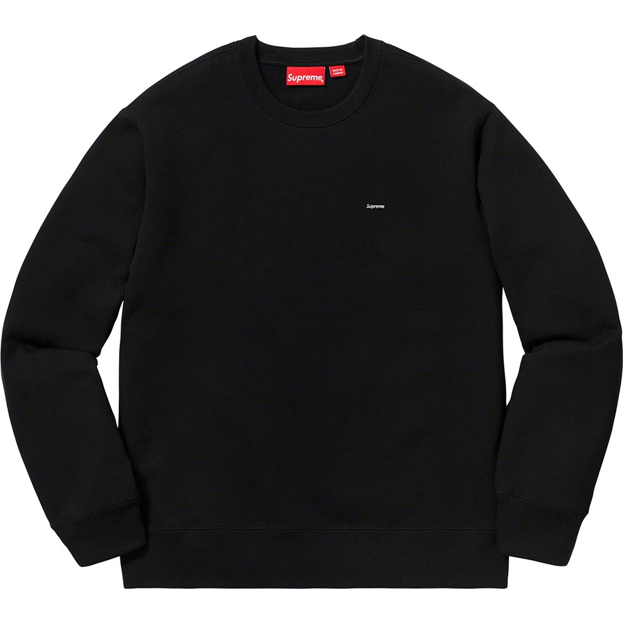 Supreme Small Box Crewneck Black - Novelship