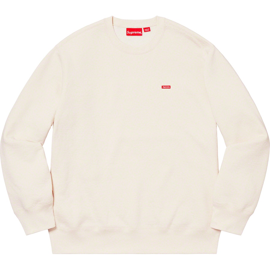 Supreme Small Box Crewneck Natural - Novelship