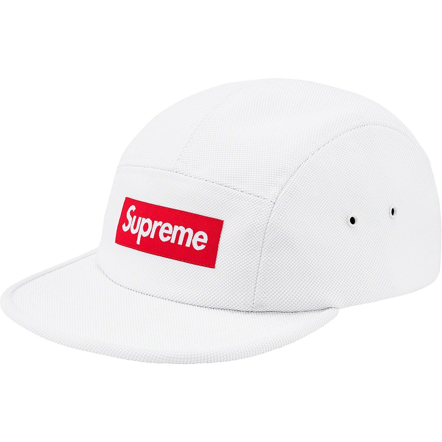 Supreme Ballistic Nylon Camp Cap White - Novelship