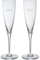 Supreme Baccarat Dom Perignon Flute Set Clear Supreme Baccarat Dom Perignon Flute Set Clear