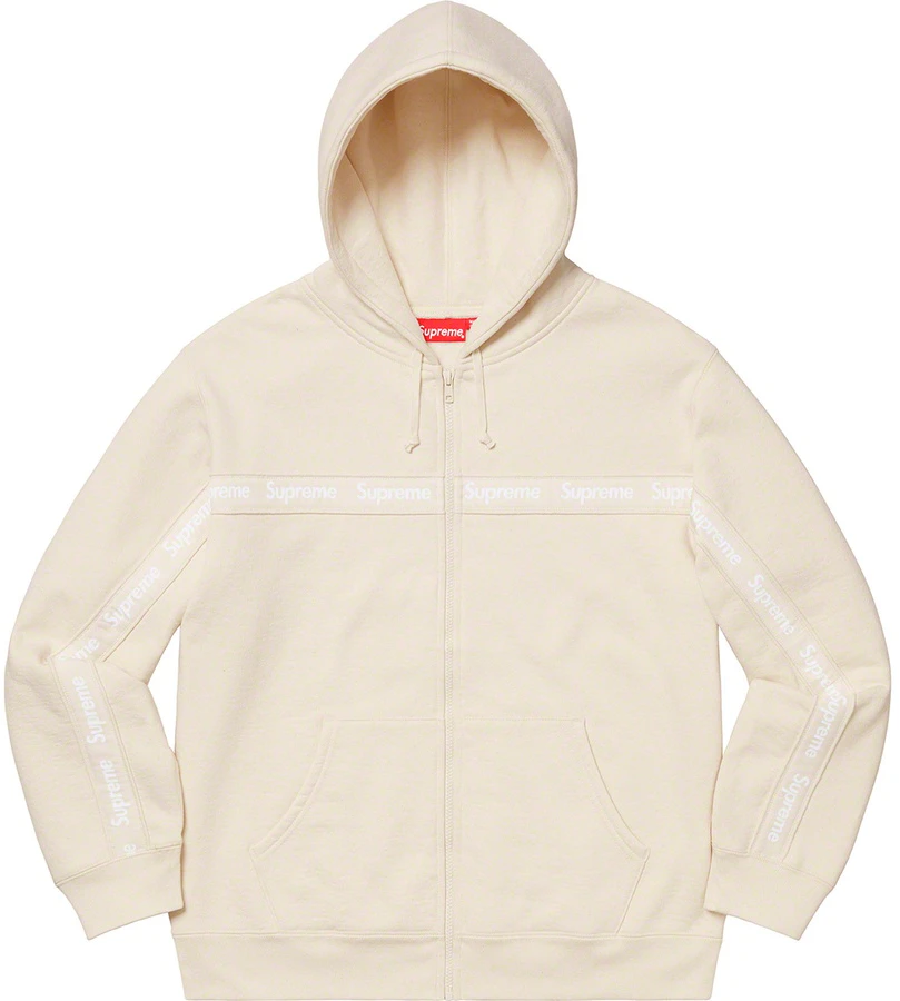 supreme-text-stripe-zip-up-hooded-sweatshirt-natural