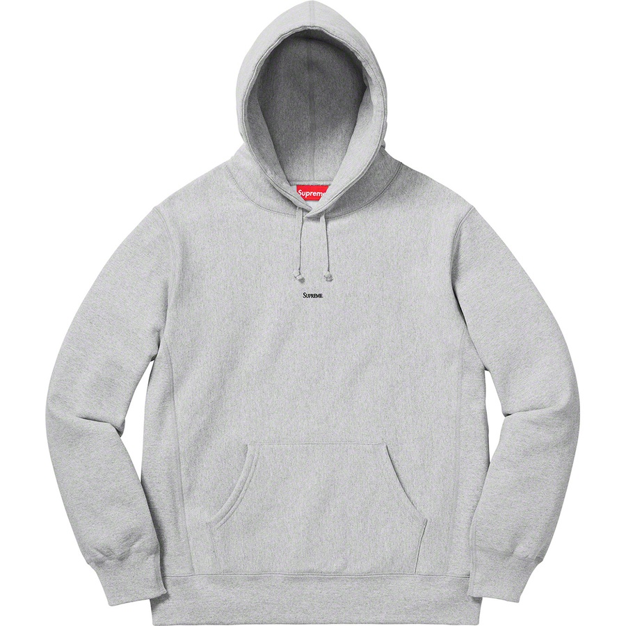 美品】Supreme Micro Logo Hooded Sweatshirtsupreme - パーカー