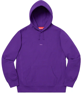 Supreme Hoodie Logo Mikro Ungu Buy Supreme Hoodie Logo Mikro Ungu