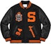 Buy Supreme Team Varsity Jacket Black