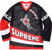 Supreme Crossover Hockey Jersey Black Supreme Crossover Hockey Jersey Black