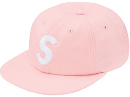 Supreme Wool S Logo 6-Panel FW19 Pink Supreme Wool S Logo 6-Panel FW19 Pink