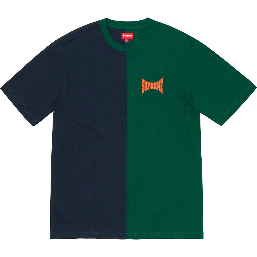 Buy Supreme Split S/S Top Dark Green