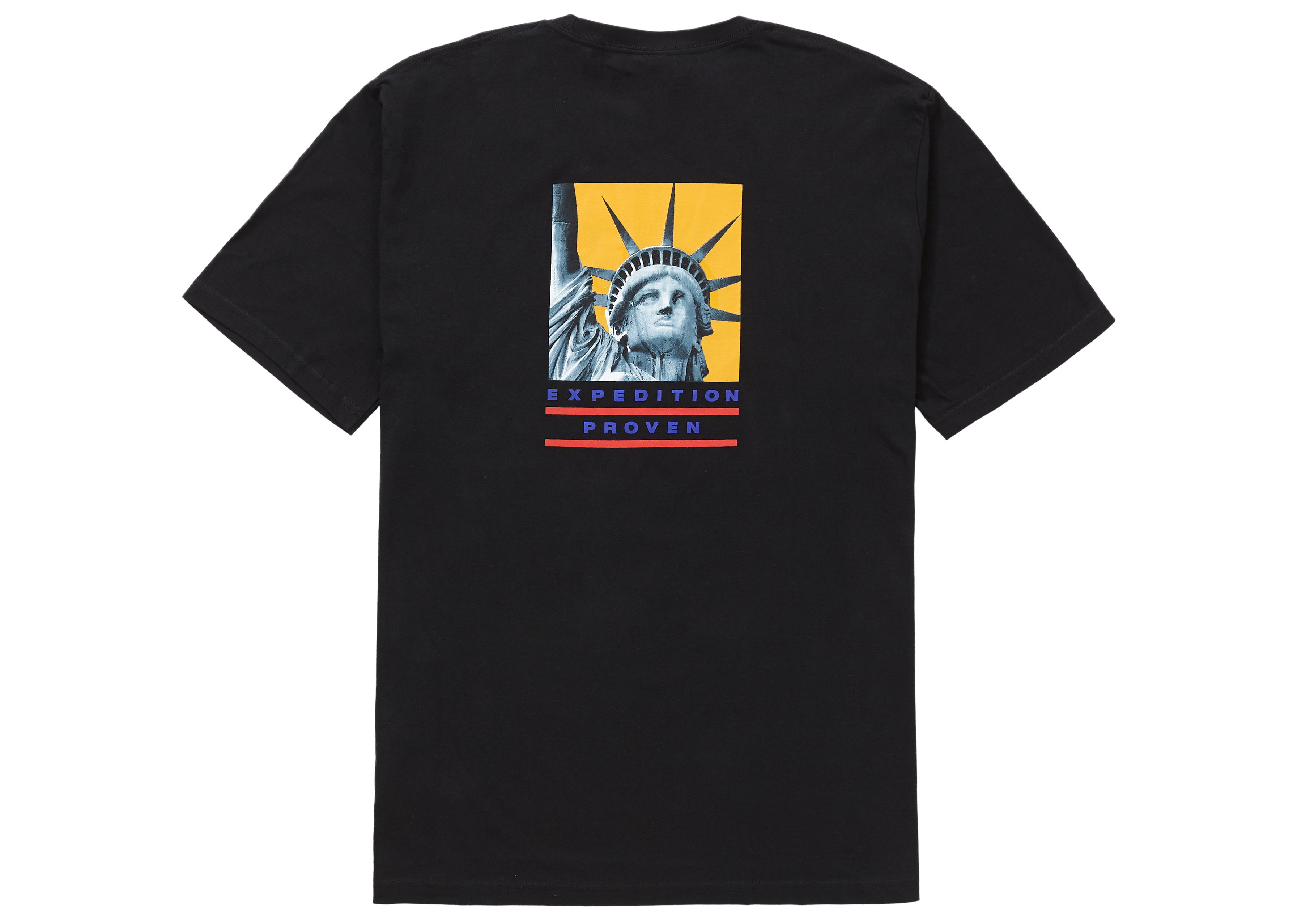 Supreme x The North Face Statue of Liberty Tee Black - Novelship