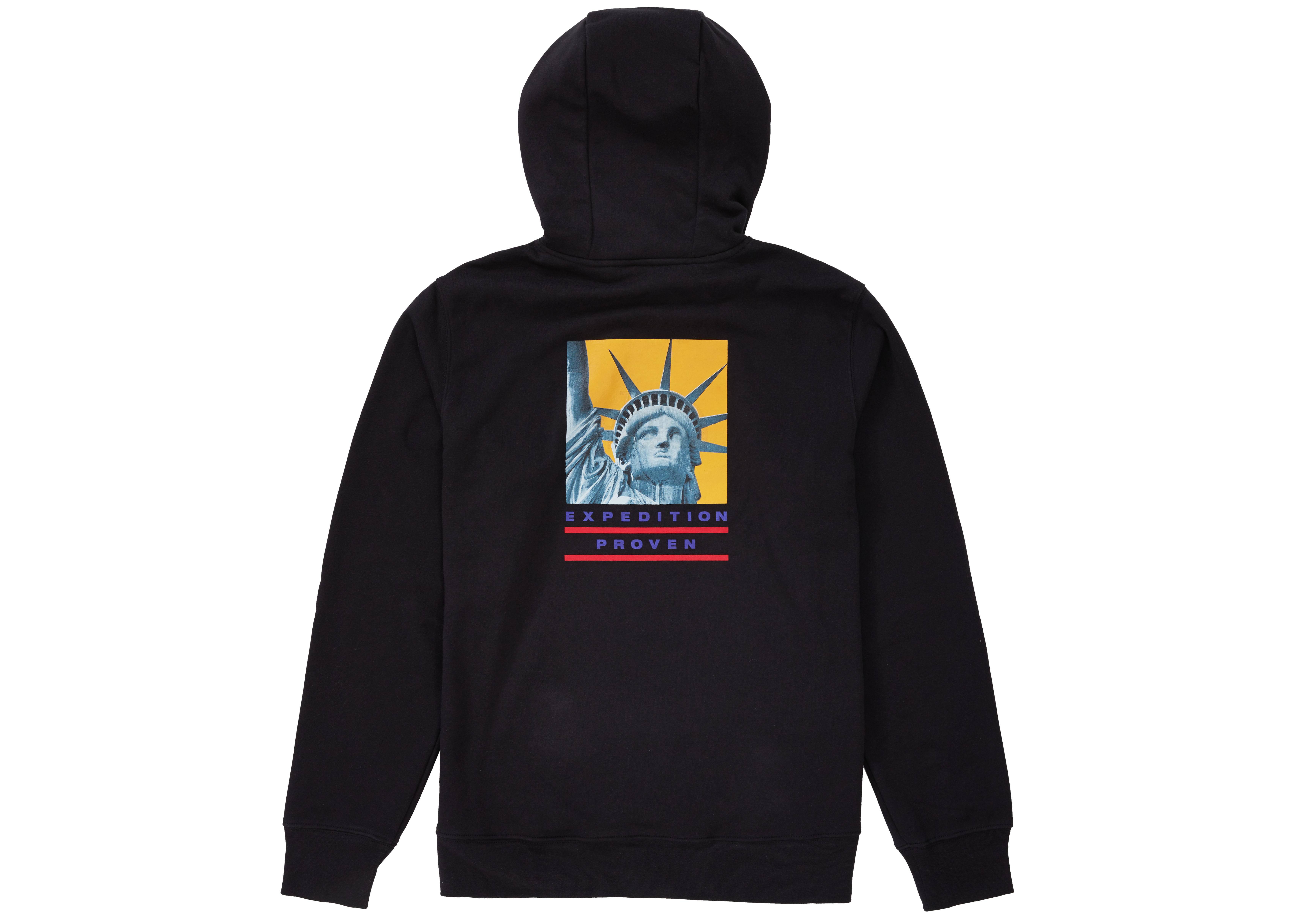 Supreme x The North Face Statue of Liberty Hooded Sweatshirt Black
