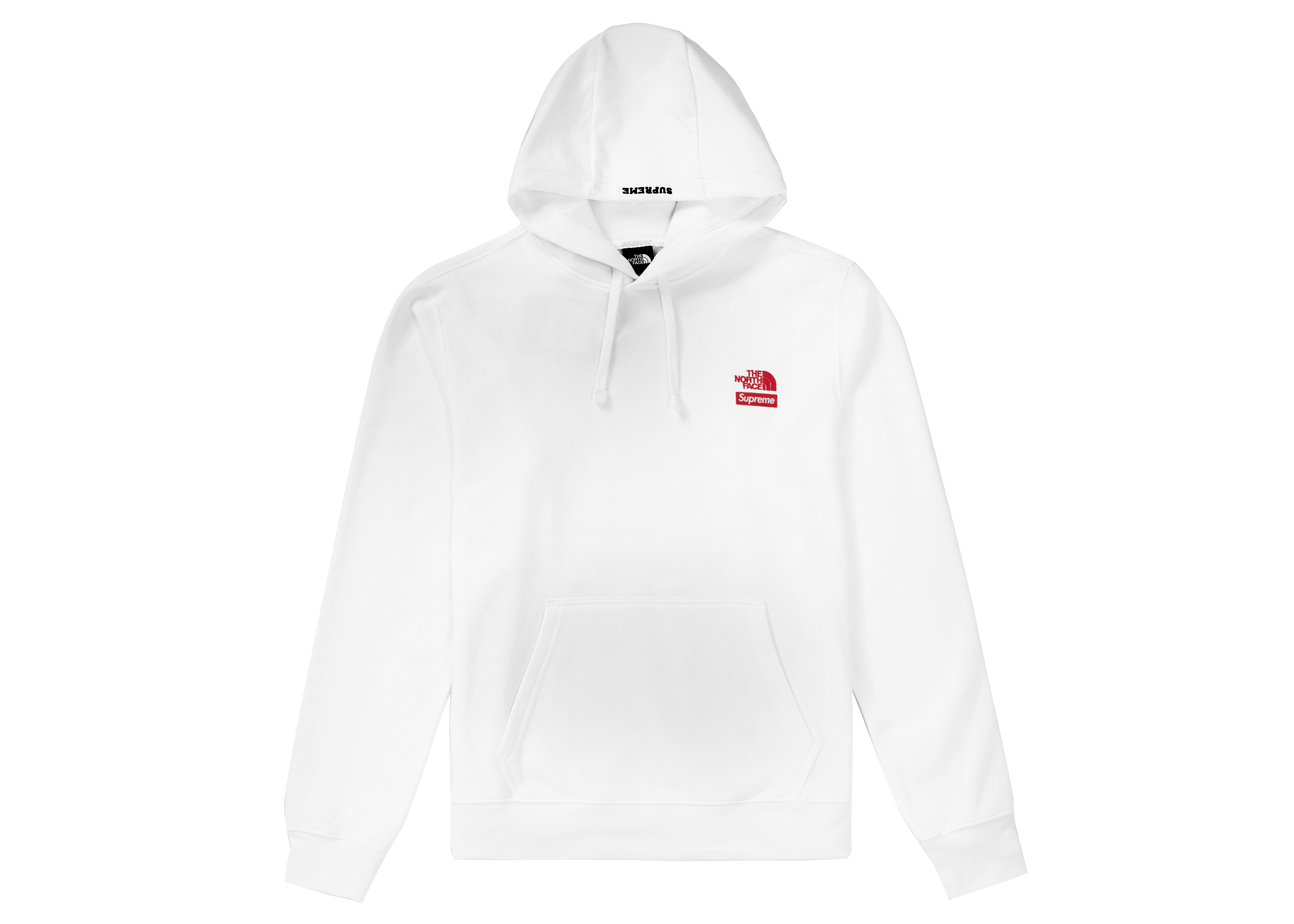 Supreme x The North Face Statue of Liberty Hooded Sweatshirt White