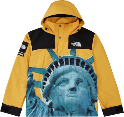 Supreme x The North Face Statue of Liberty Mountain Jacket Yellow Buy Supreme x The North Face Statue of Liberty Mountain Jacket Yellow