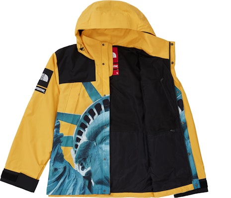 Supreme x The North Face Statue of Liberty Mountain Jacket Yellow Order Supreme x The North Face Statue of Liberty Mountain Jacket Yellow