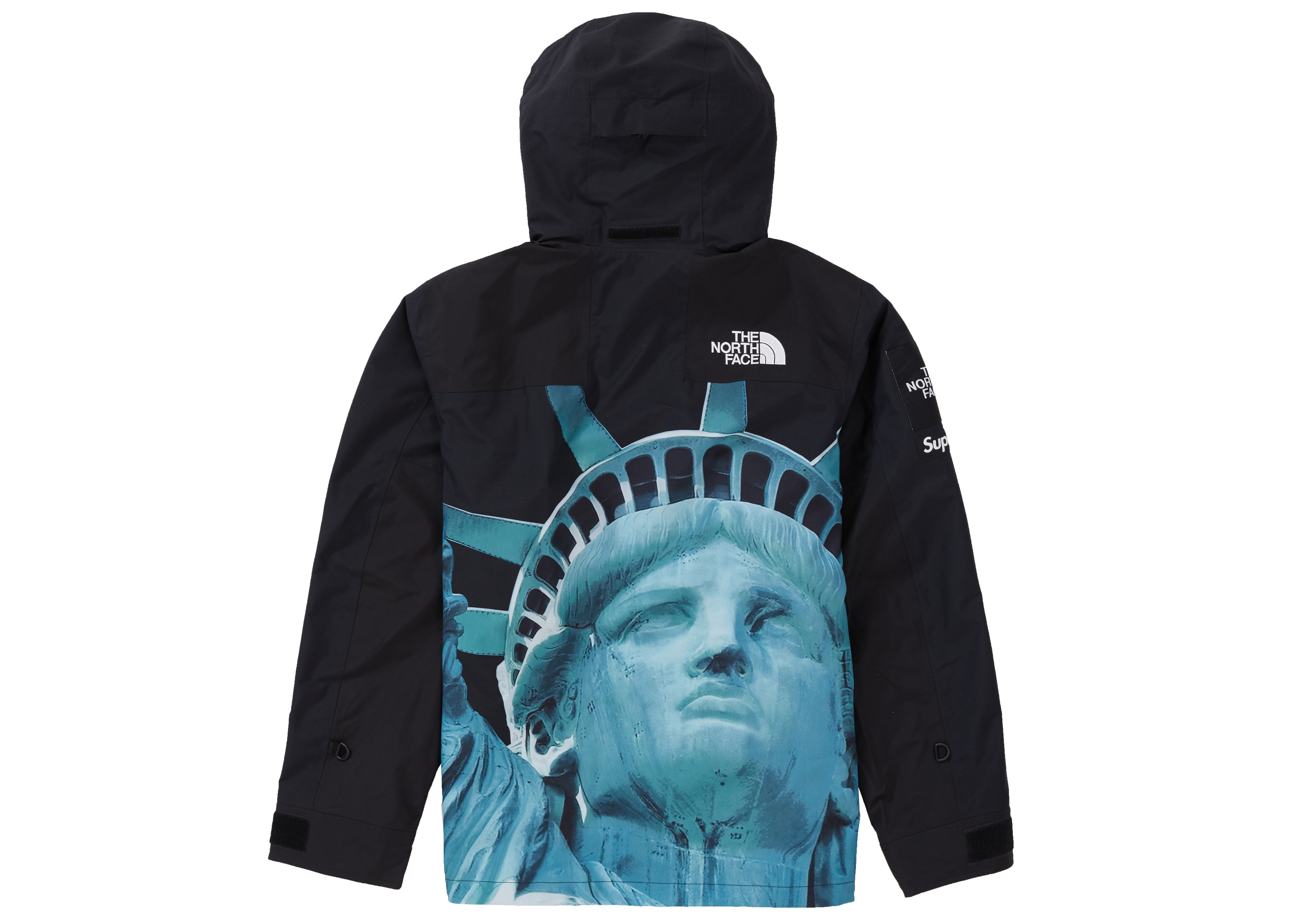 Supreme x The North Face Statue of Liberty Mountain Jacket Black