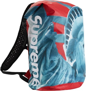 Supreme x The North Face Mochila Impermeable Estatua de la Libertad Roja Order Supreme x The North Face Mochila Impermeable Estatua de la Libertad Roja