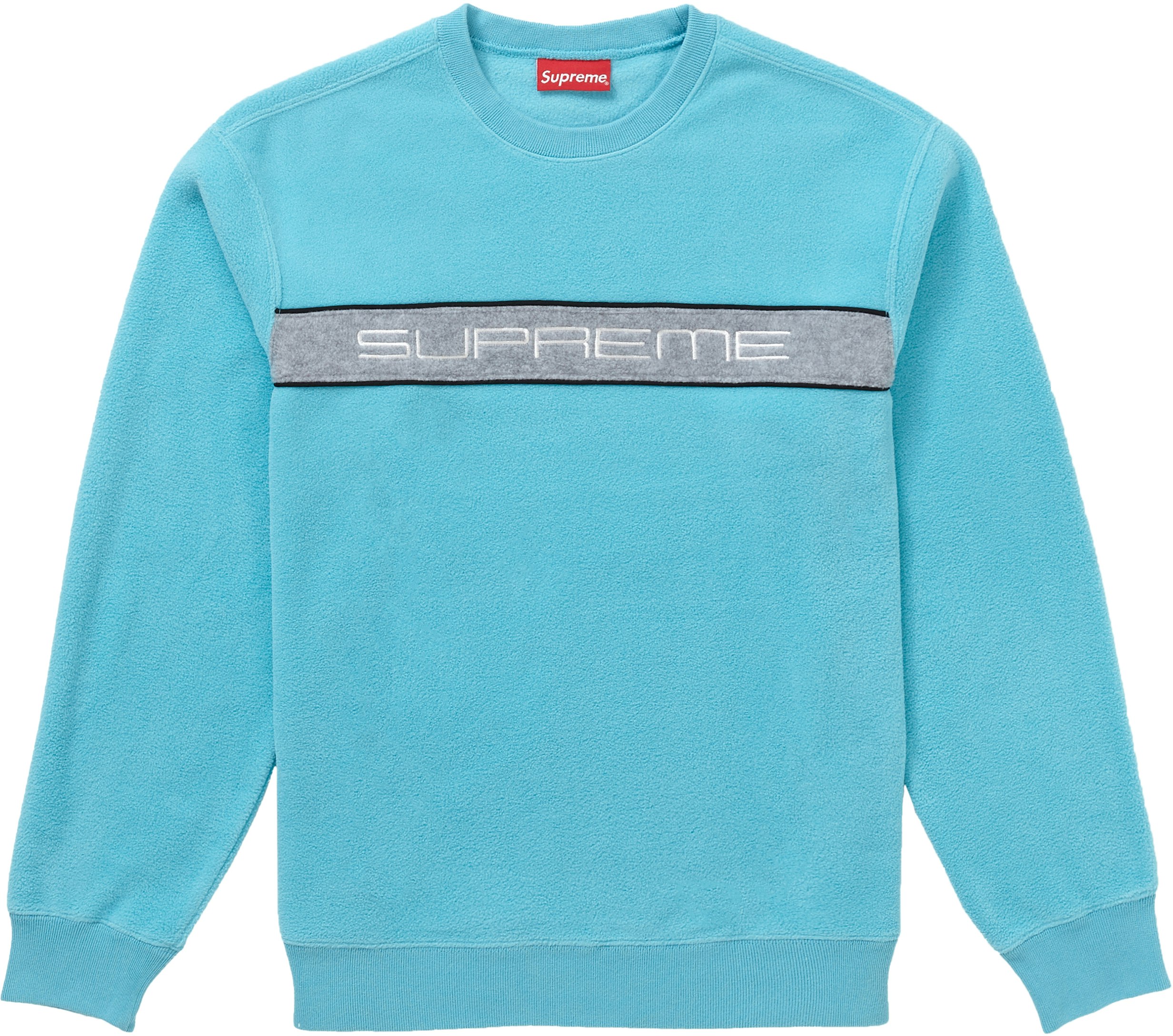 supreme-polartec-crewneck-light-blue