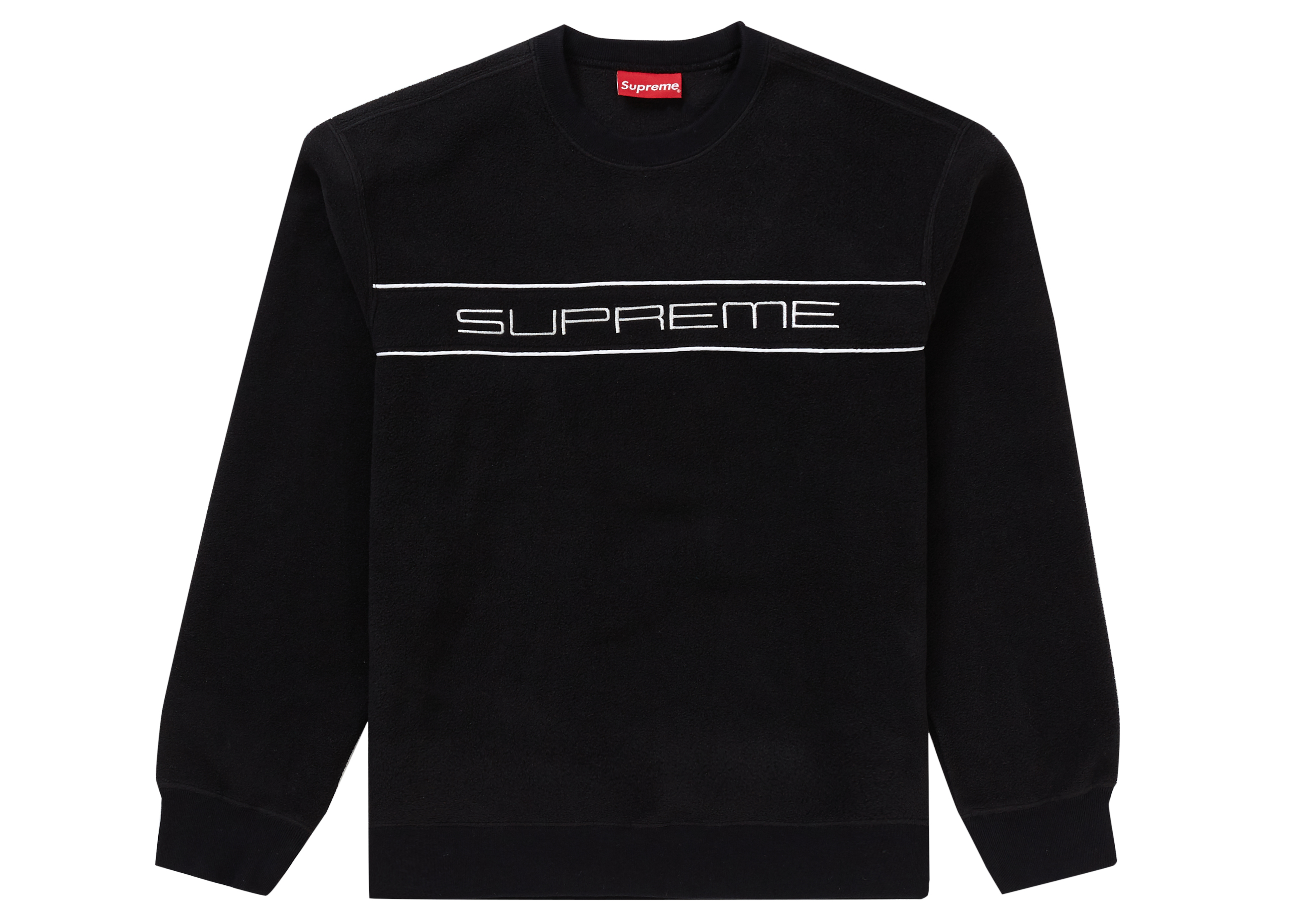 Supreme Polartec Crewneck Black - Novelship