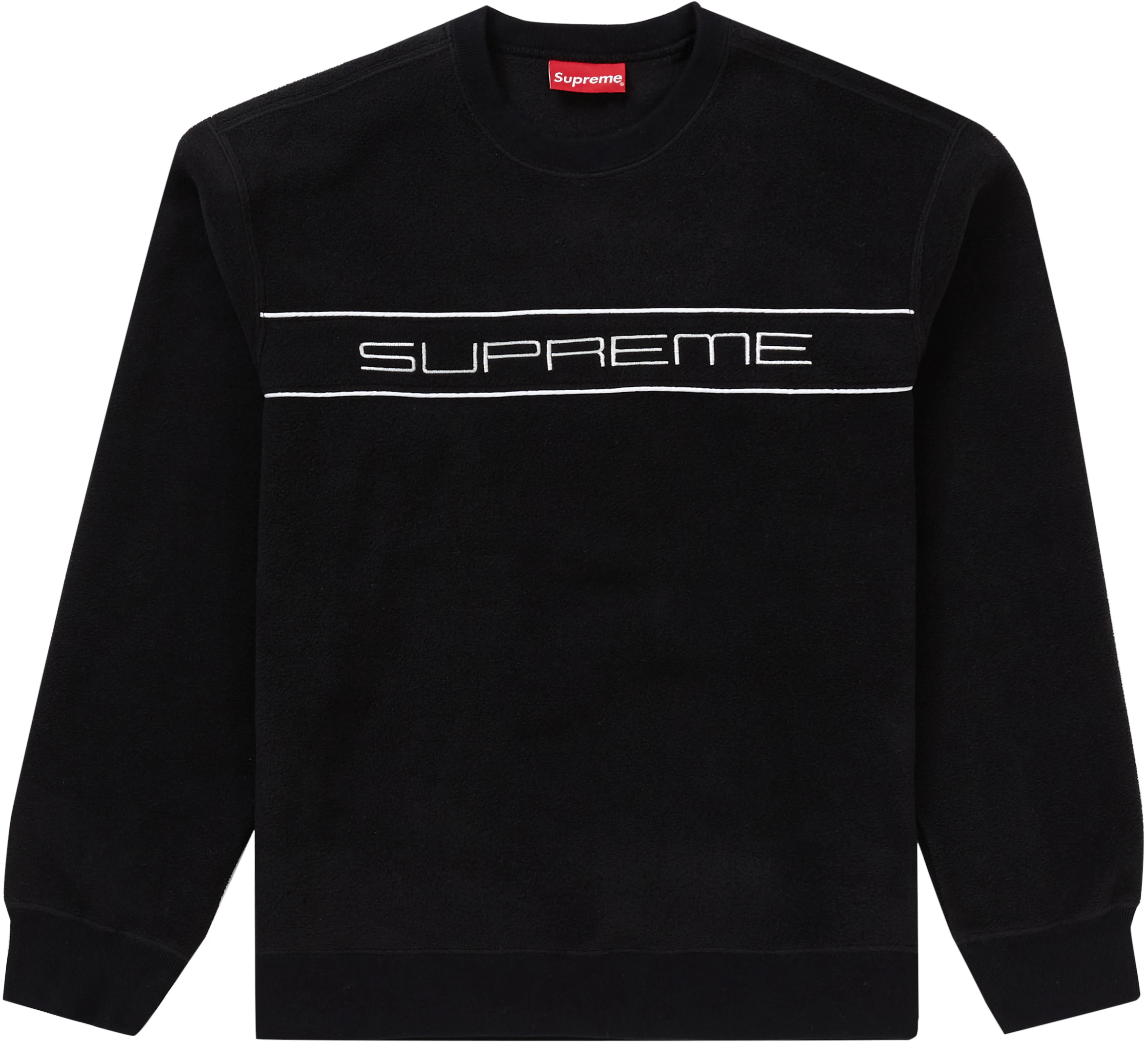 supreme-polartec-crewneck-black