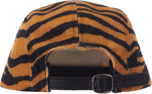 Beli Supreme Wool Camp Cap FW19 Tiger Stripe Novelship