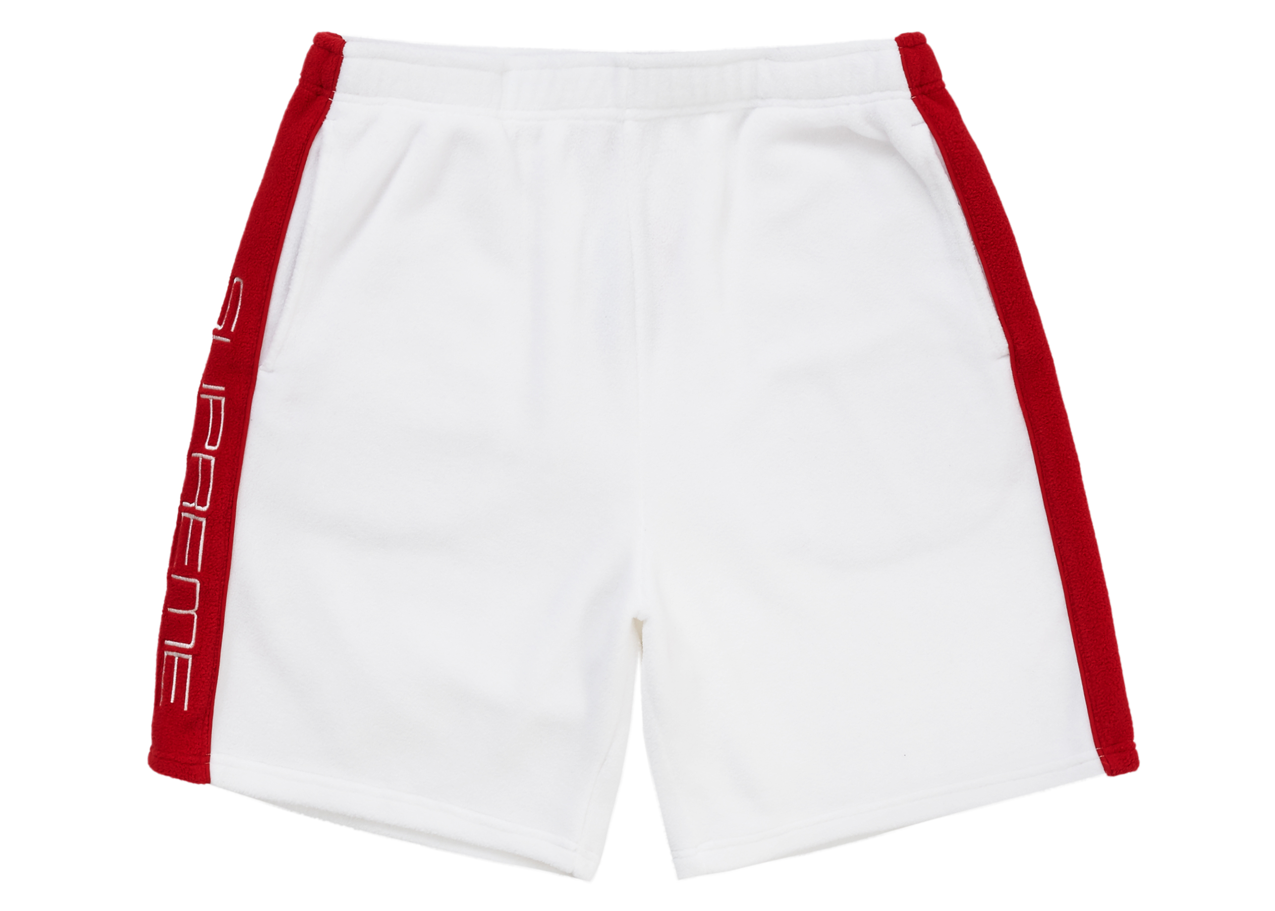 Buy Supreme Polartec 白色短裤