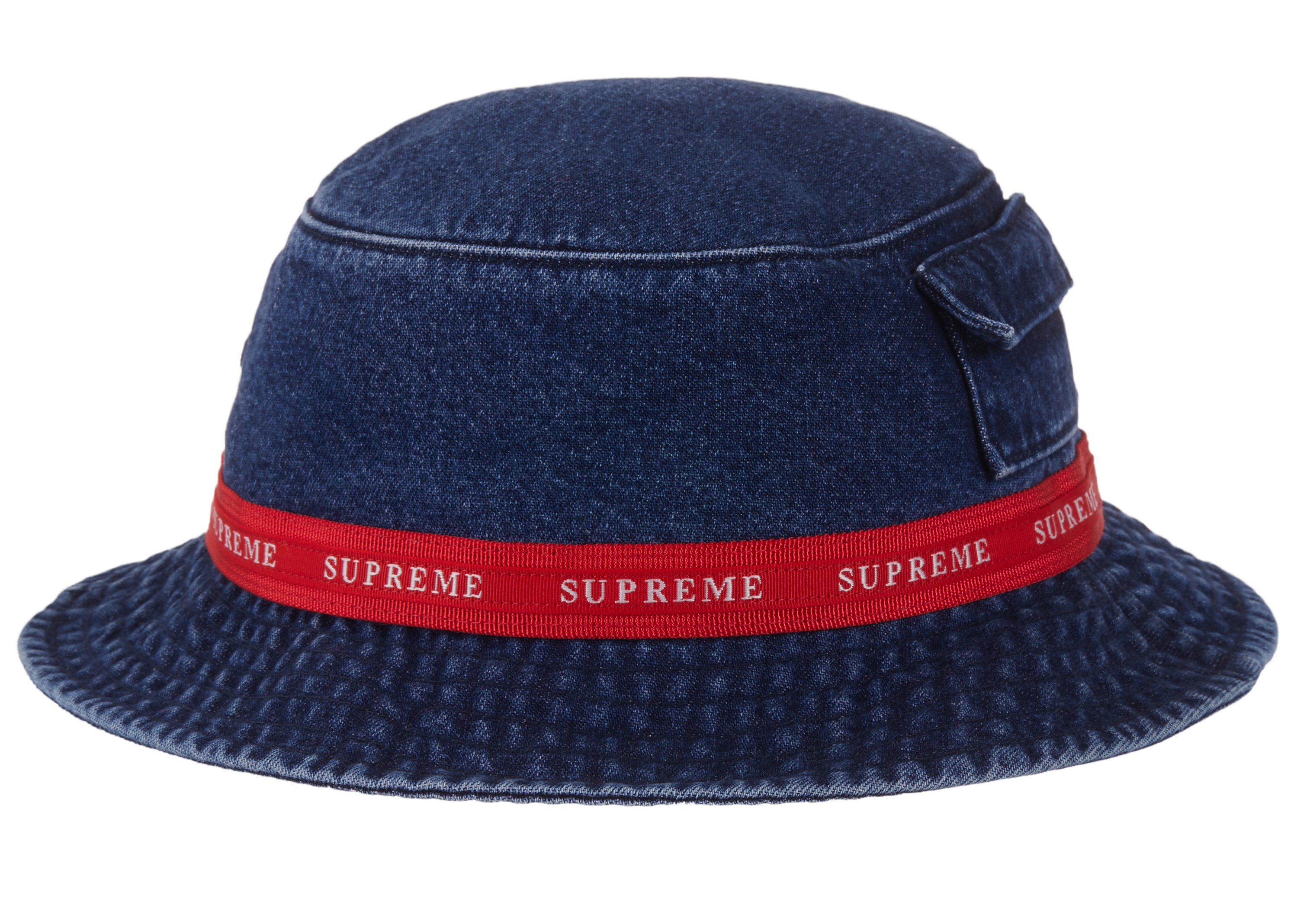 Supreme Jacquard Logo Taping Crusher Denim - Novelship