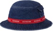 Buy Supreme Sombrero Crusher Denim con Logo Jacquard y Cinta.